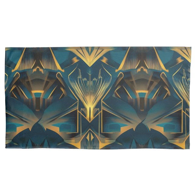 Art Deco King Pillowcase (Frente)