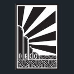 Art Deco Poster<br><div class="desc">Este poster de arte deslumbrante vai fazer uma adição maravilhosa à decoração em qualquer sala - enquadrá-la!</div>