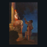 Art Deco Proposta de Edward Eggleston Poster<br><div class="desc">Celebre a beleza da pintura clássica de Edward Eggleston,  "A Proposta",  com esta vibrante poster. Perfeito para sua casa,  escritório ou como presente. Poster Impressão ou download instantâneo.</div>