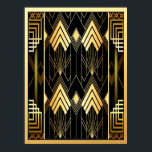 Art Deco Style Poster Geométrico<br><div class="desc">Se você optar por fazer o download, a sua loja Walgreen local fará posters de conselho do seu download em tamanhos diferentes e em várias texturas a um preço muito bom. Às vezes com desconto. Uma dica do meu amigo dos EUA. Para o Reino Unido, veja "Digital Printing" (Impressão digital)...</div>