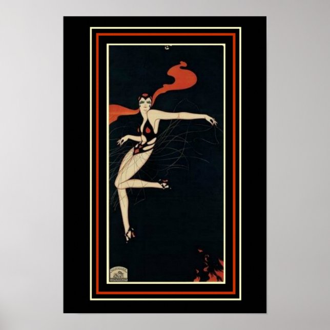 Art Deco Themed Villemot Poster 13 x 19 (Frente)