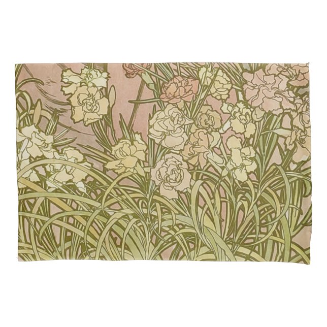 Art Nouveau Alfonse Mucha Floral (Frente)