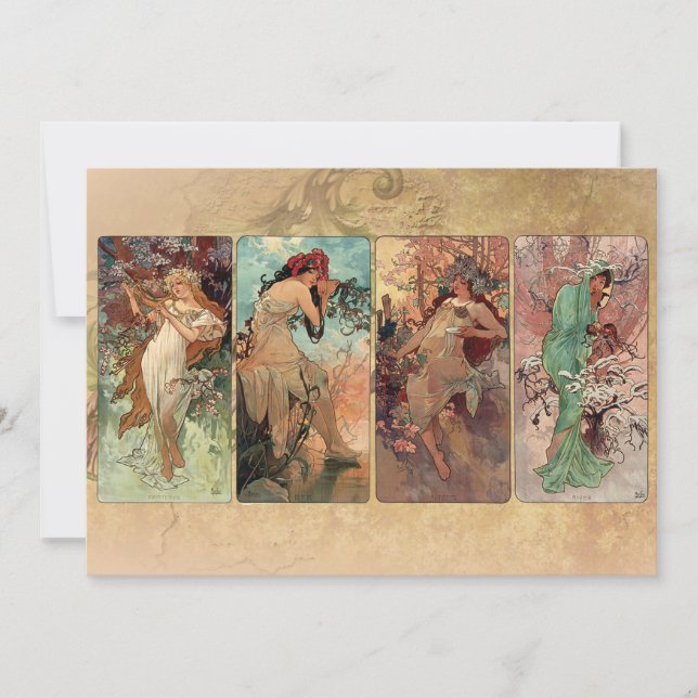 Art Nouveau As Quatro Estações (Frente)