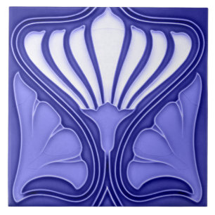 Art Nouveau azulejo de Parede Cerâmica
