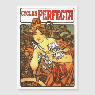 Art Nouveau Bicicleta Mucha Art