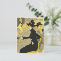 Art Nouveau, Divan Japonês, por Toulouse Lautrec