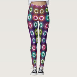 Art Nouveau Estilos Místicos Leggings de Padrão Oc