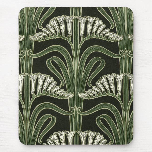 Art Nouveau Flor Design - Mousepad (Frente)