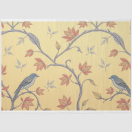 Art Nouveau Papel Tecido de Decoupage Floral