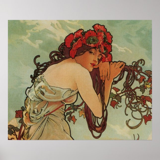 Art Nouveau Poster (Frente)