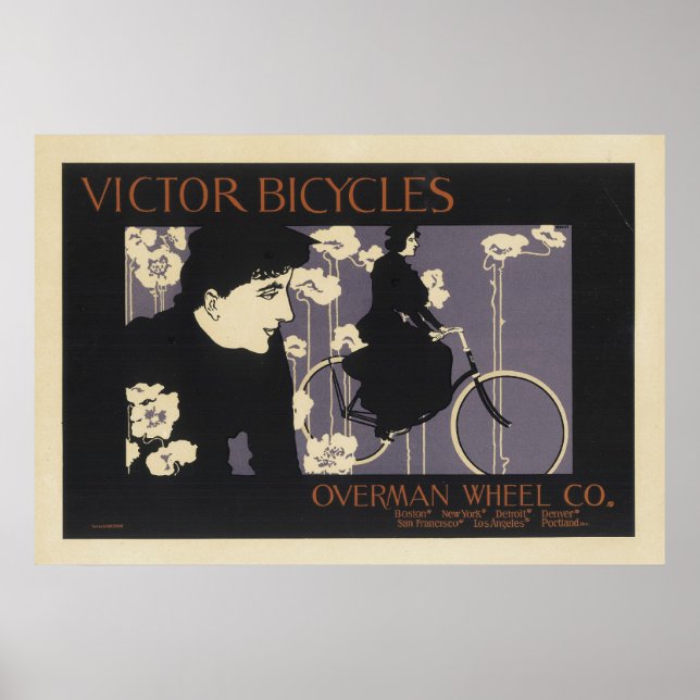 Art Nouveau Posters - Victor Bicicletas (Frente)