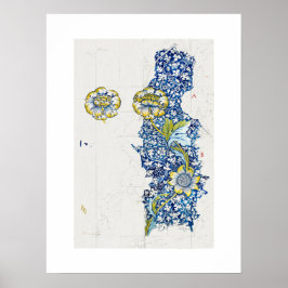 ART POSTER : WILLIAM MORRIS : KENNET : 1883
