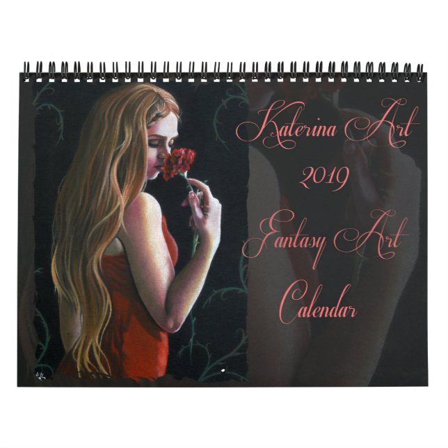 Arte 2019 de Katerina do calendário da arte da (Capa)