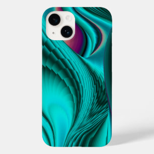 Arte 3D Metálica Futurística Abstrato