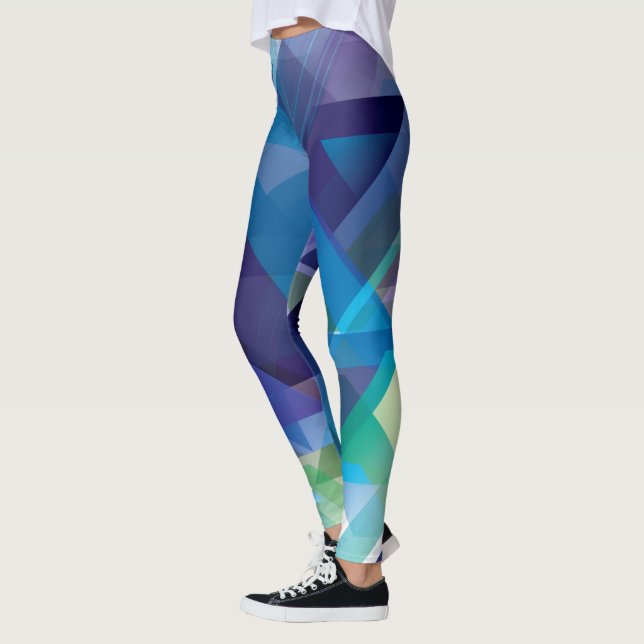 Arte Abstrata 105 Leggings (Esquerda)