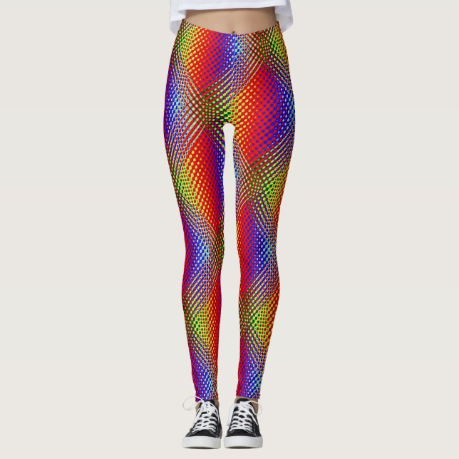 Arte Abstrata 121 Leggings (Frente)