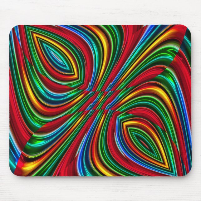 Arte abstrata 133 Mousepad (Frente)