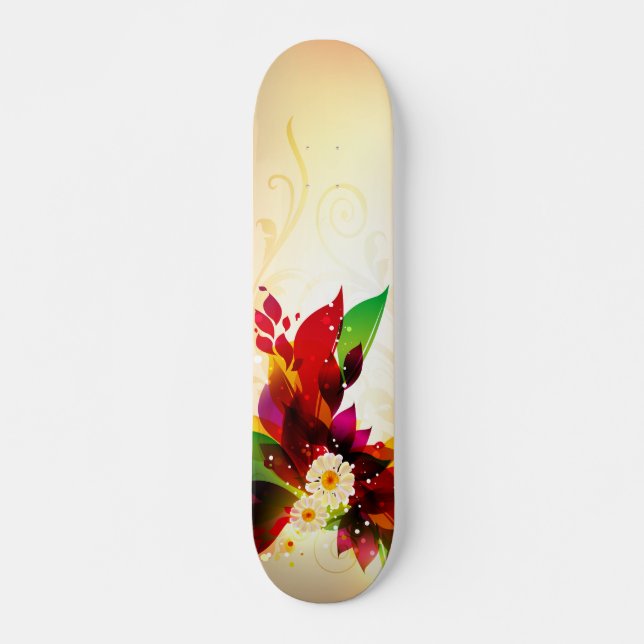 Arte abstrata 25 Skateboard (Frente)