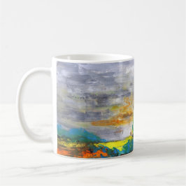 Arte abstrata Caneca de café