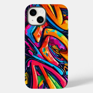 Arte abstrata em estilo grafite