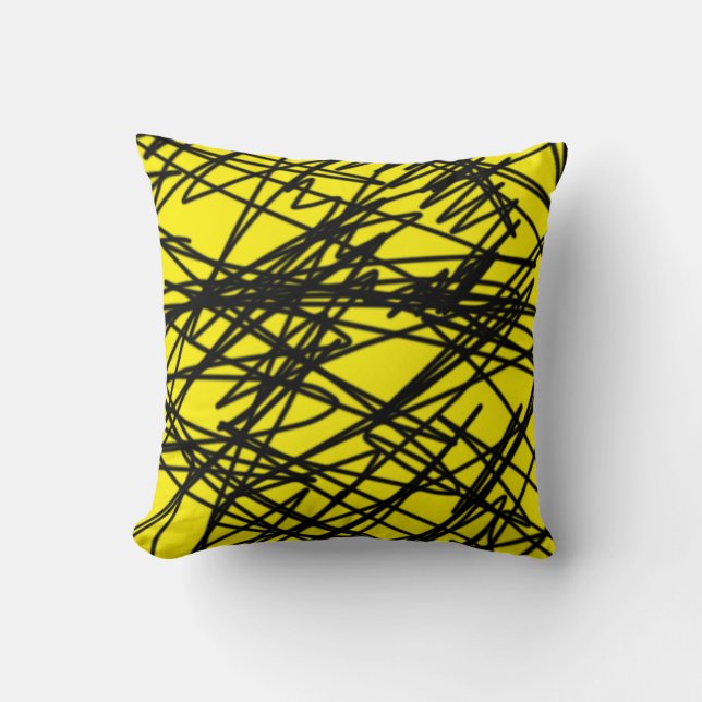 Arte abstrata minimalista Almofada (Frente)