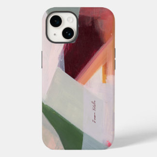 Arte abstrata moderna colorida Nome personalizado