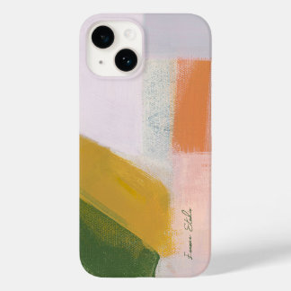 Arte abstrata moderna colorida Nome personalizado