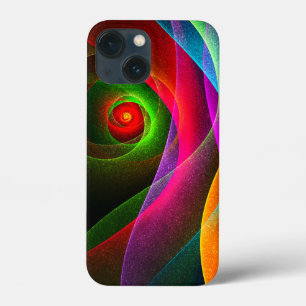 Arte abstrata moderna padrão laranja verde vermelh