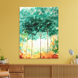 Arte abstrata paisagem grande decoração de arte or