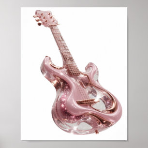 Arte abstrata prateada e divertida Impressão de mo
