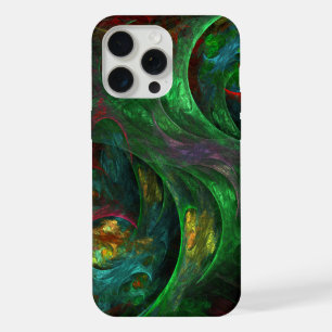 Arte abstrata verde Gênesis