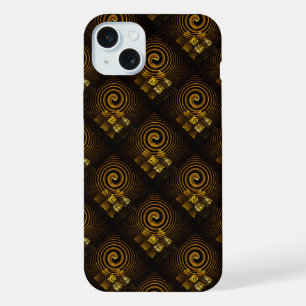 Arte abstrato elegante moderno boho dourado #502