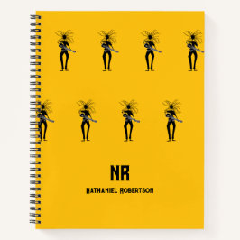 Arte Africana, Silhouette Guitarista Padrão