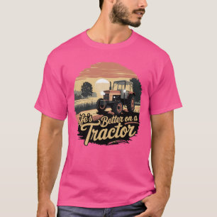 Arte agrícola para entusiastas da Fazenda T-Shirt