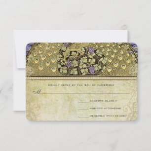 Arte Arquivo Novo Pavão Aves Casamento RSVP