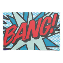 Arte BANG POW Diversão Arte Pop de Quadrinhos Retr