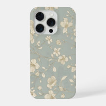 Arte Botânica Elegante Vintage em Linha