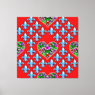 Arte Canvas 3D Digital Colorida - Muro perfeito