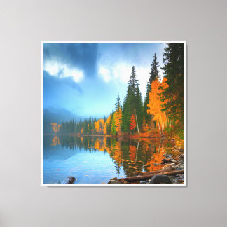 Arte Canvas 3D Digital Colorida - Muro perfeito