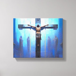 Arte Canvas de Jesus, que é uma emoção - Espiritua
