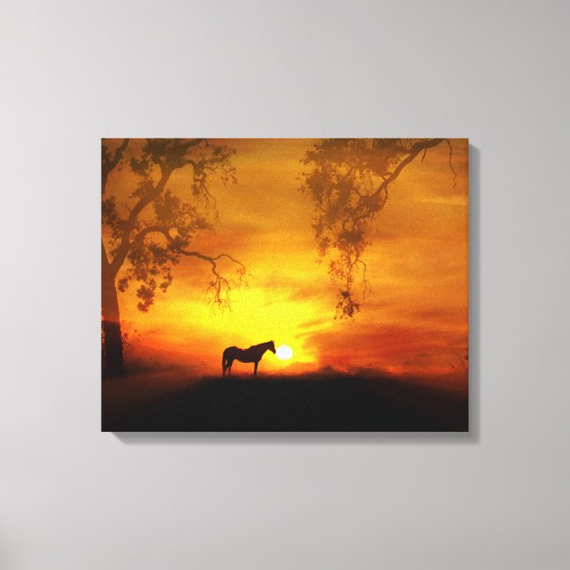 Arte Canvas e Sunrise Absolutamente Incrível (Frente)