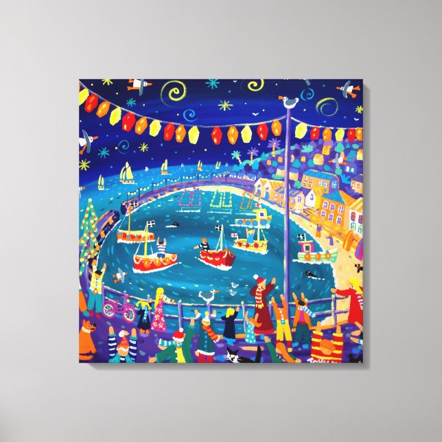 Arte Canvas Impressão: Luzes do buraco, Cornualha (Frente)