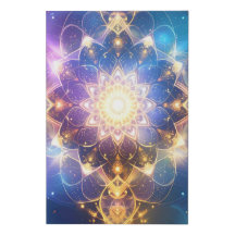 Arte Canvas Lotus Mandala