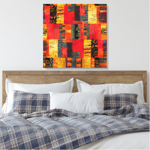 Arte Canvas Tribal Africana