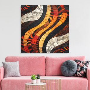 Arte Canvas Tribal Africana