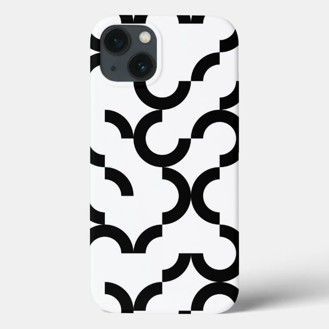 Arte circular negra, legal, moderna, urbana (Verso)