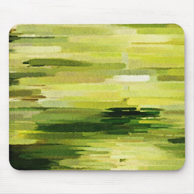 Arte colorida abstrata Mousepad da pintura (Frente)