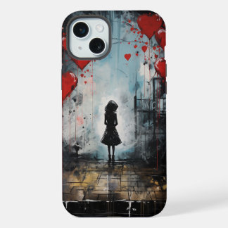 Arte Colorida de Rua - Capinha de Telefone com Gra