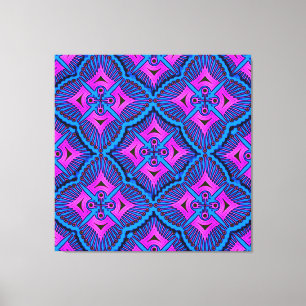 Arte Colorida em Tela Digital 3D – Decoração de Pa