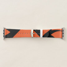 Arte Contemporânea Preto e Laranja